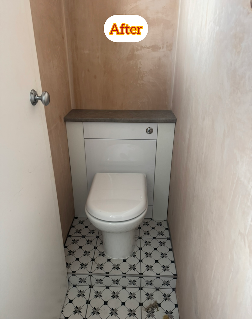 Toilet installation
